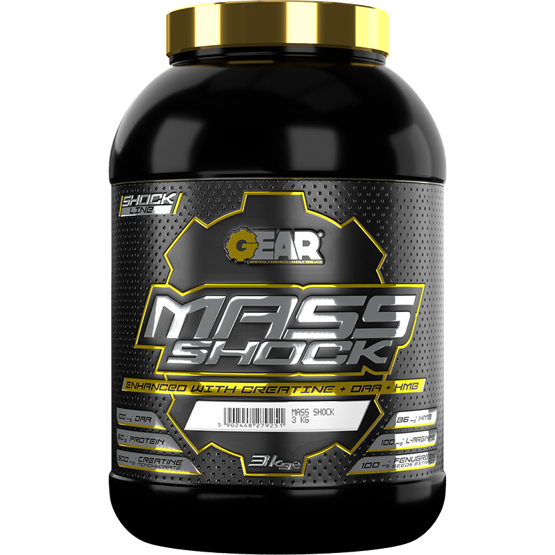 GEAR MASS SHOCK 3 kg Maximum Growth White Chocolate flavour