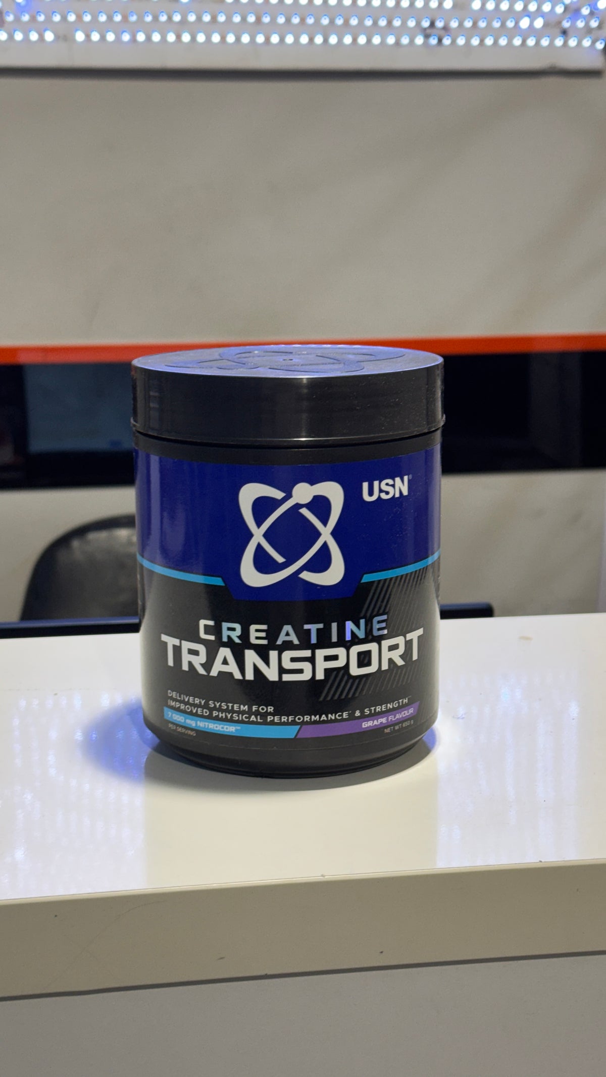 Creatine transport