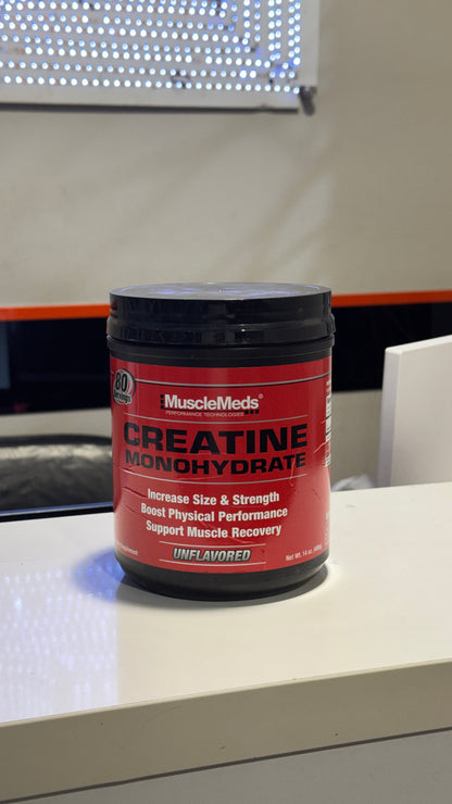MuscleMeds Creatine Monohydrate, Unflavored, 400 Gm