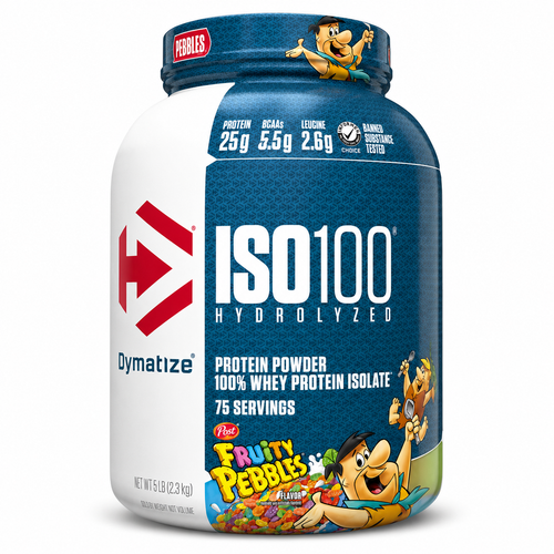 Dymatize ISO100 Hydrolyzed Whey Protein Isolate Fruity Pebbles 5LB