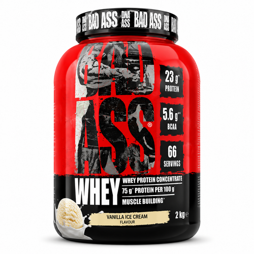Bad Ass Whey Protein Concentrate Vanilla Ice Cream 2kg
