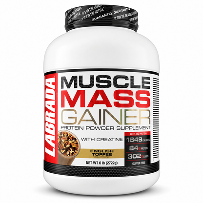 Labrada Muscle Mass Gainer With Creatine  6LB (2722g)