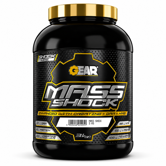 GEAR MASS SHOCK 3 kg Maximum Growth White Chocolate  flavour