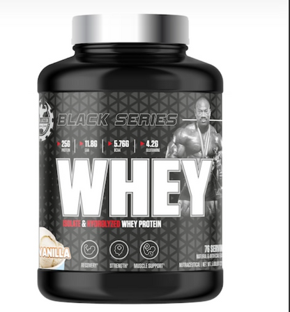Dexter Jackson Black Series WHEY whey protein 5 Lbs Vanilla Dubai UAE