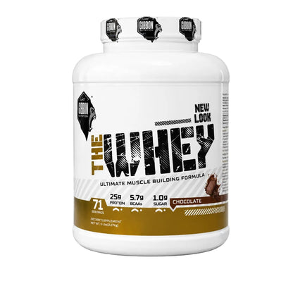Gibbon Nutrition Fit Whey Ultimate Muscle Building Formula Chocolate Whey Protein 5 lbs