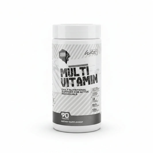 Gibbon Nutrition White Series Multi Vitamin 90 Tablets dietary supplement bottle