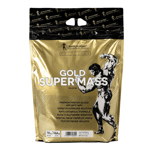 Kevin Levrone Signature Series Gold Supermass premium protein and mass gainer supplement, 7kg.