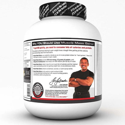 Labrada Muscle Mass Gainer With Creatine  6LB (2722g)
