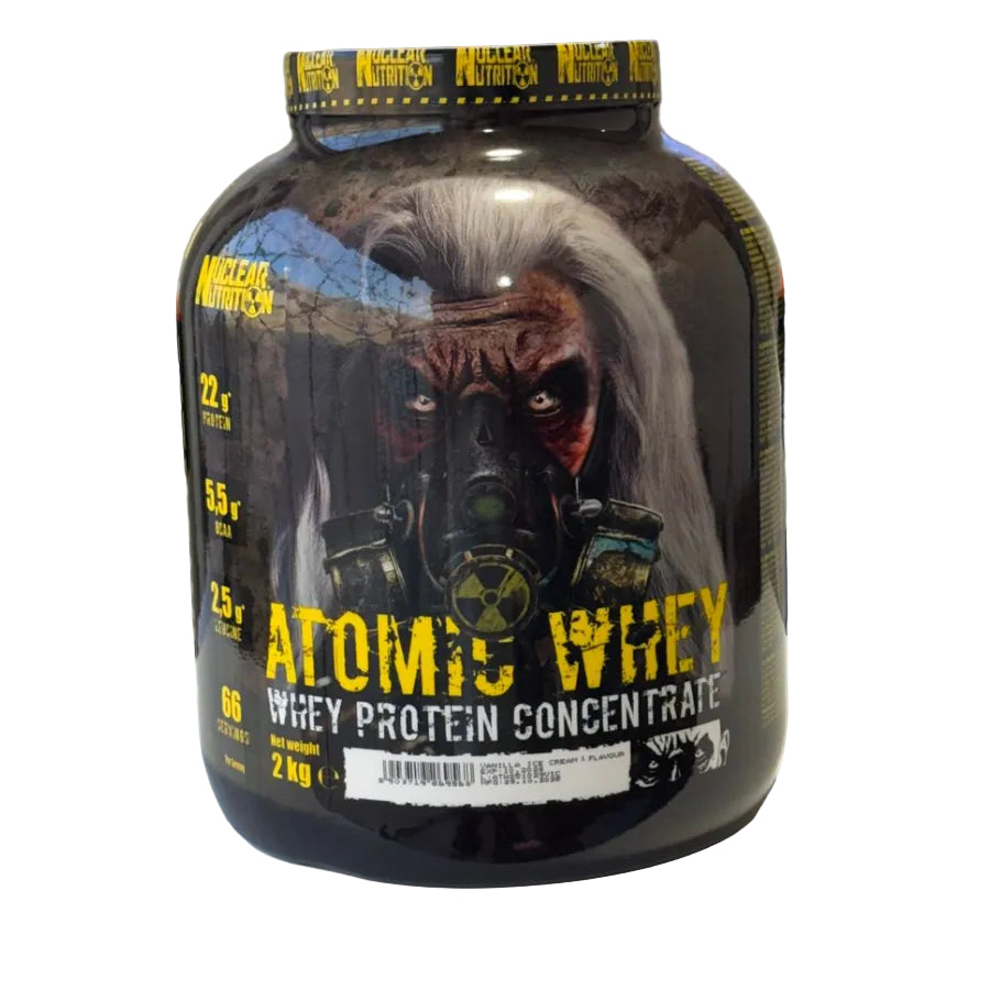 Nuclear Nutrition Atomic Whey Protein Concentrate 2kg | 66 Servings | UAE