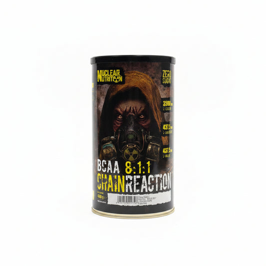 Nuclear Nutrition BCAA 8:1:1 Chain Reaction 400g branched chain amino acid powder supplement
