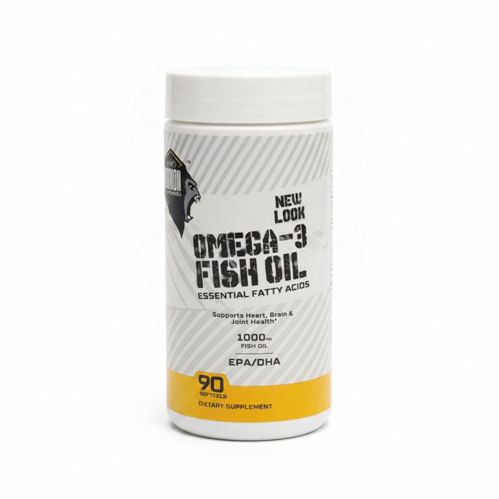 Omega-3 Fish Oil 1000 mg – EPA & DHA, 90 Softgels
