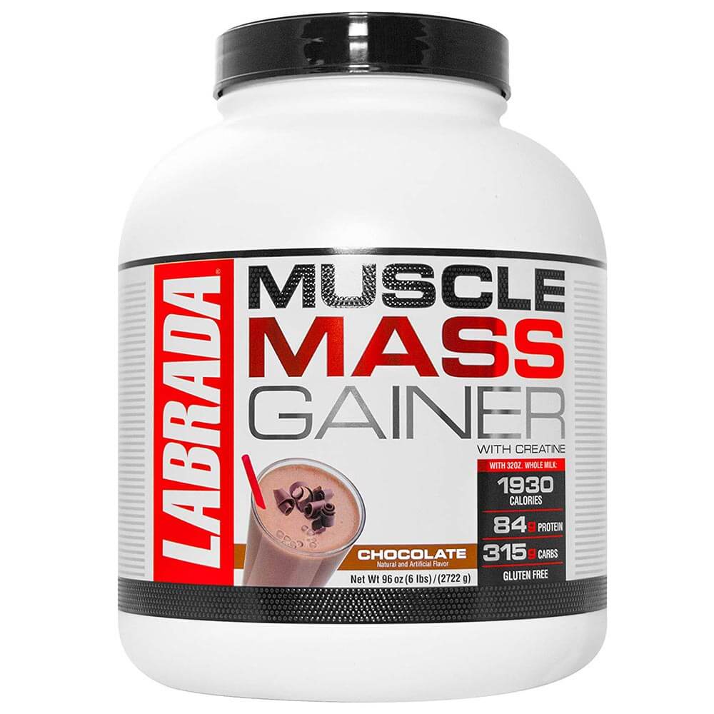 Labrada Muscle Mass Gainer With Creatine  6LB (2722g)